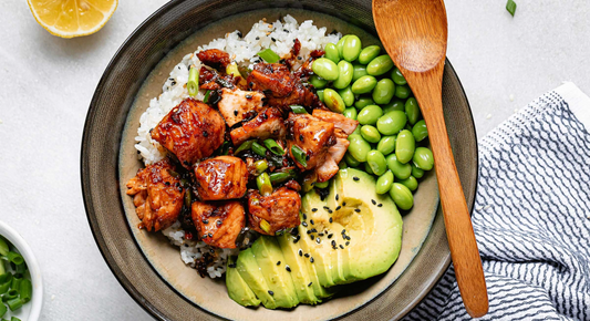 Teriyaki Salmon Bowl