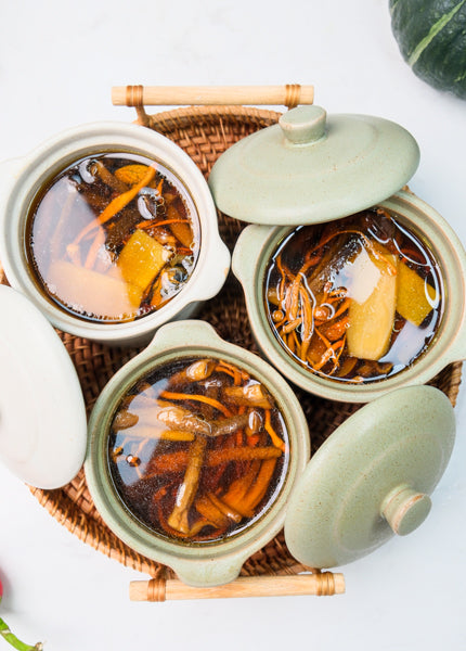 Mushrooms Chicken Soup