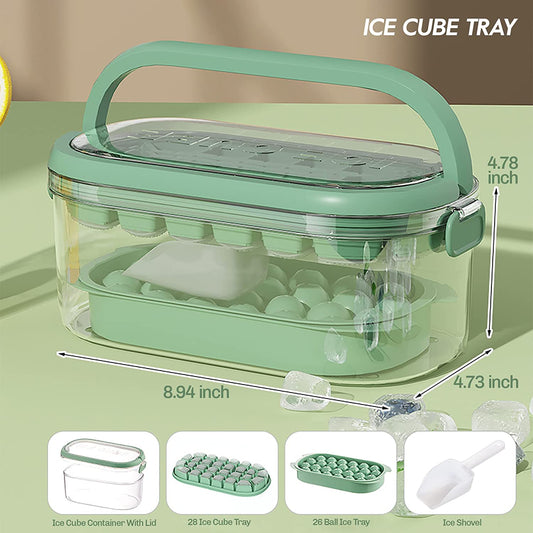 FUJUNI Ice Cube Tray With Lid