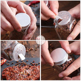 FUJUNI Kitchen Glass Seasoning Box