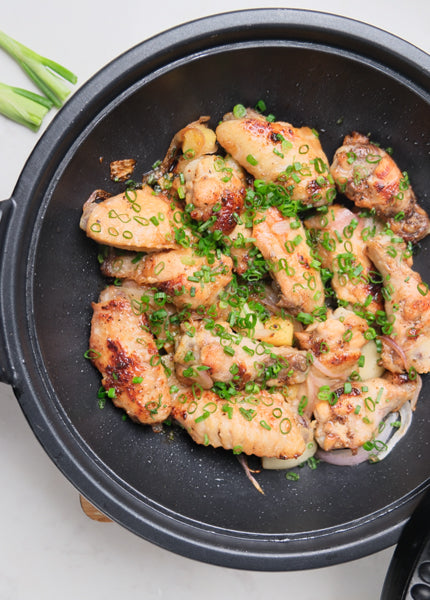 Pepper Baked Chicken Wings