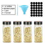 FUJUNI Kitchen Glass Seasoning Box