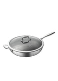 FUJUNI 14" Hybrid Non-stick Wok With Lid