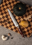 FUJUNI  HF Series Damascus Steel 8" Slicing Knife