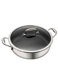 FUJUNI 7 QT Hybrid Non-stick Cooking Pot With Lid