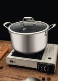 FUJUNI 6QT Hybrid Non-stick Cooking Pot With Lid