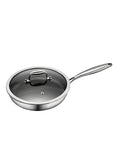 FUJUNI 10" Hybrid Non-stick Frying Pan With Lid